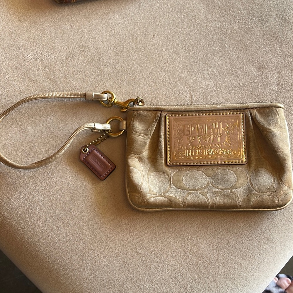 Coach wristlet